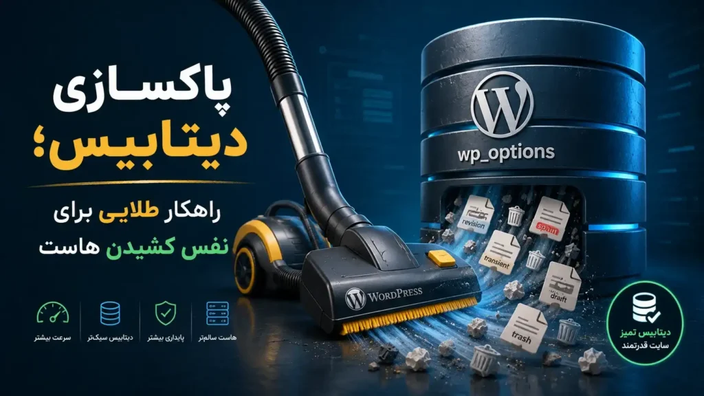 پاکسازی دیتابیس